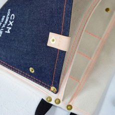 Hampu/Denim indigo+N.orage stitch