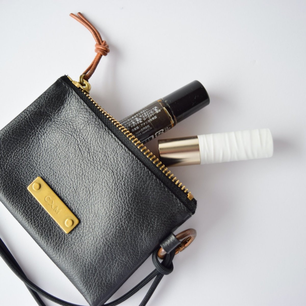 画像5: 3 ROOM WALLET / Leather Black / made to order (5)