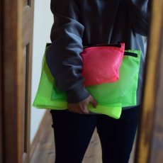 画像4: FLEXBLE POUCH / NEON COLOR MESH (4)