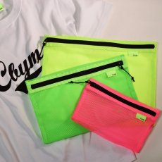 画像1: FLEXBLE POUCH / NEON COLOR MESH (1)