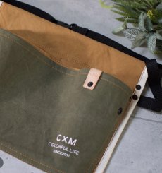 AD camel/olive+Camel stitch