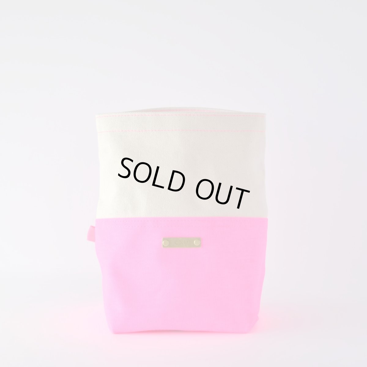 画像1: PORTER ポルテ / HALF / HAMPU unbleached, neon pink (1)